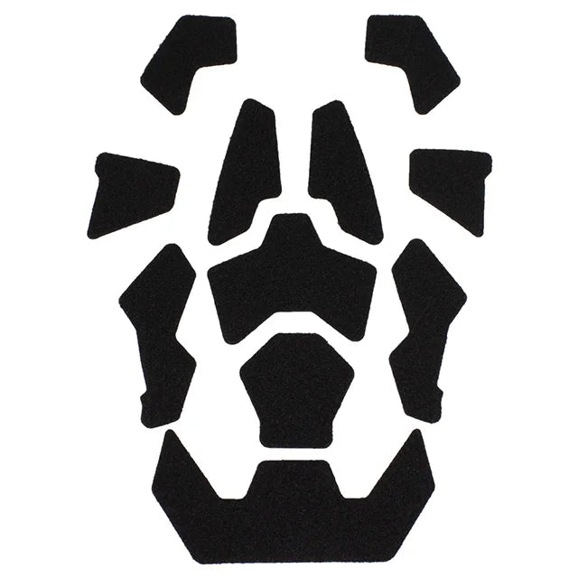 Tactical FAST Helmet Magic Sticker 11pcs Airsoft Helmet Patches Hook and Loop Sticky for Hunting Shooting Accessories
