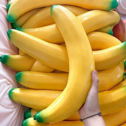 Giant Banana Squishy Toy Slow Rebound Soft Squeeze Stress Relief Toy Simulation Fruit Decompression Gift Home Decor