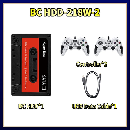 Game Hard Drive With Batocera 40 Built-in 52000+ Retro Games Emulator For PS3/PS2/WII/N64/SNES/MAME/Gamecube Gaming HDD For PC