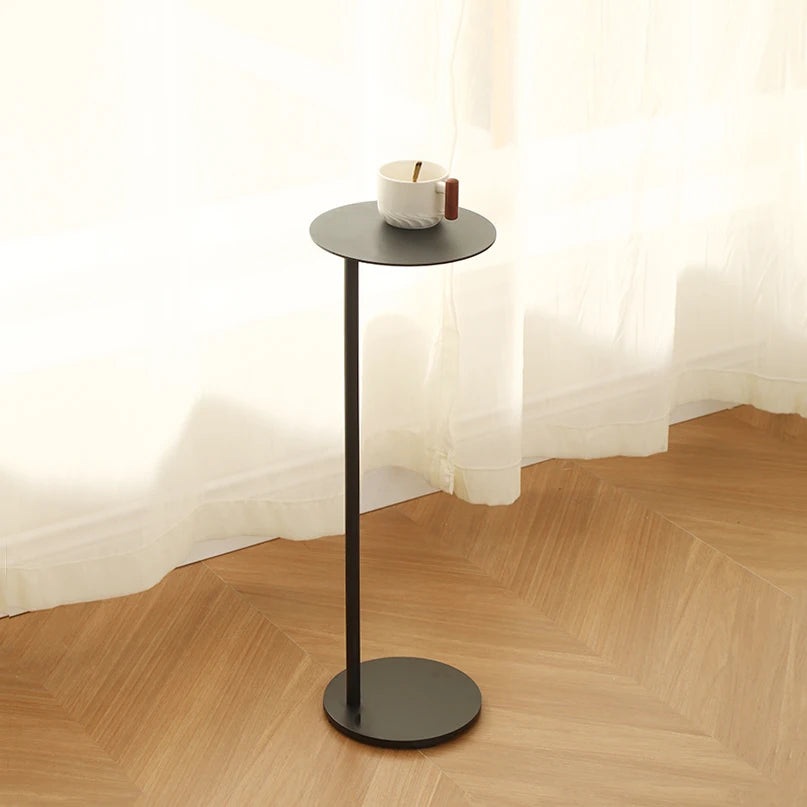 Coffee Table Small Round Table, Minimalist Modern Sofa Side Table, Ins Coffee Table,Luxury-Inspired,Nordic Wrought Iron,Metal