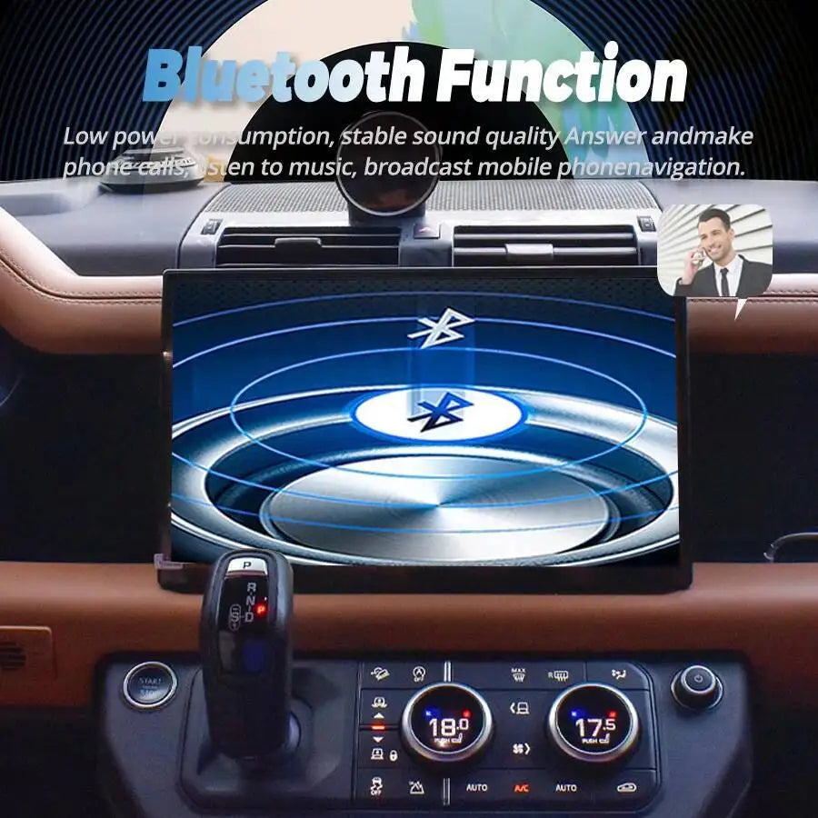 Navirider GPS Navigation Auto Carplay For Land Rover Defender 90/110/130 L663 2018-2024 Car Radio 4G 13 Inch Android 15 Screen