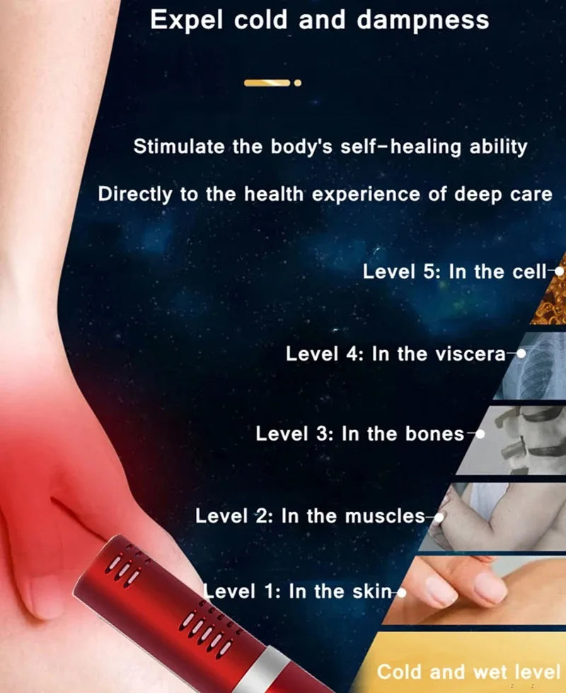 Terahertz Wave Cell Light Magnetic Healthy Device Pain Relief Magnetic Healthy Electric Heating Therapy Physiotherapy  Body Care
