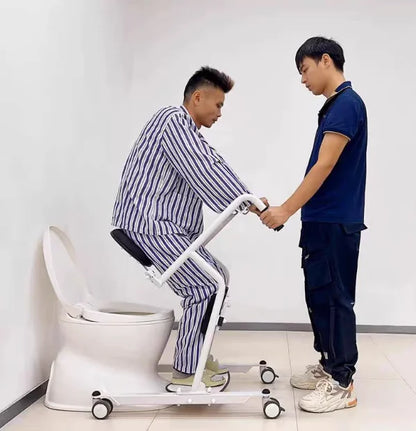 Multifunctional Bedridden Paralyzed Elderly Person Transfer Device, A Nursing Artifact For Disabled Patients