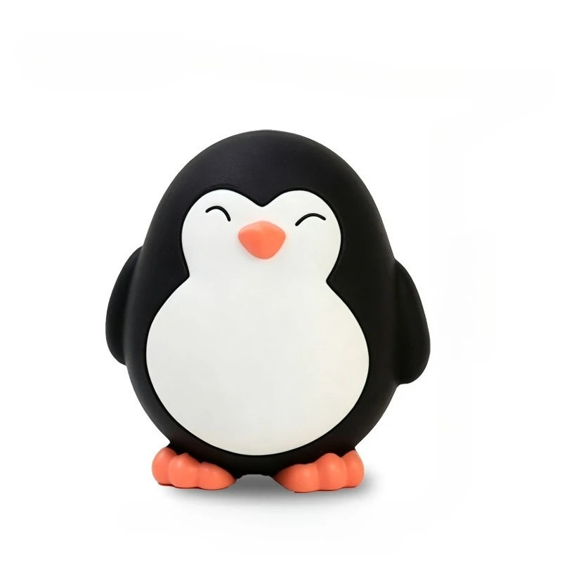 Pet Interactive Toy for Dog Cat Rubber Little Yellow Duck, Penguin Toy for Dogs Latex Squeak Squeaker Chew Training Pet Products