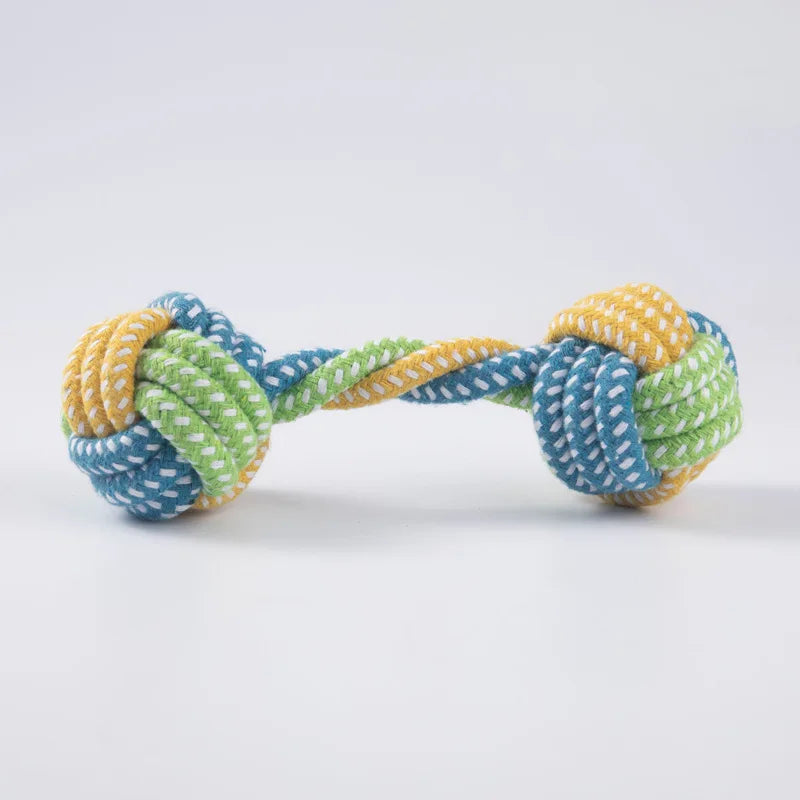Pet Dog Toys For Large Small Dogs Toy Interactive Cotton Rope Mini Dog Toys Ball For Dogs Accessories Toothbrush Chew Puppy Toy