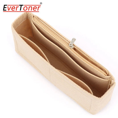 EverToner Fits For Prada Hobo Bag Under Arm Cloth Insert Bag Organizer Makeup Handbag Organizer Travel Inner Purse Portable Cosm