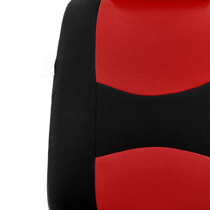 Four Seasons Fashion Universal 9 pcs Car Seat Cover Polyester Fabric Car Seat Cover