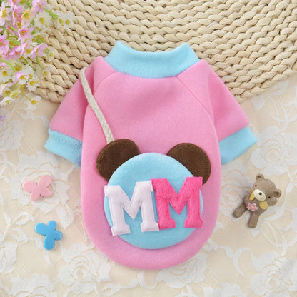 New Cartoon Dog Clothes for Small Dogs Spring Antumn Dog Coat Jacket Clothing Puppy Cartoon Pet Clothes Dress for Chihuahua