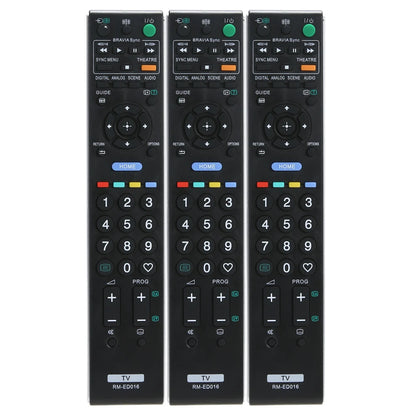 High grade remote control For Sony RM-ED016 Replacement Remote Controller for Sony TV RM-ED016 tv control remote