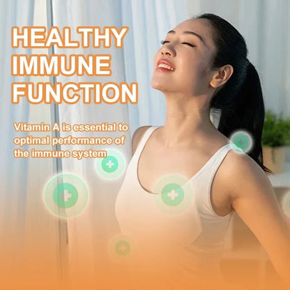 Vitamin A 10000IU - Supports Healthy Vision and Immune System, Skin Health - Non-GMO, Gluten FreeSupplements