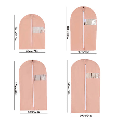 Hanging Garment Bags Suit Bags Dust Cover Breathable Dress Bag for Closet Clothes Storage or Travel