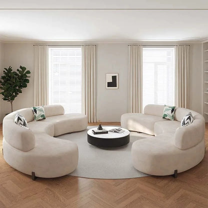 Designer Modern Living Room Sofas Lazy Luxury Gaming Children Sofas Minimalist Replica Floor Curved Wood Divano Home Furniture