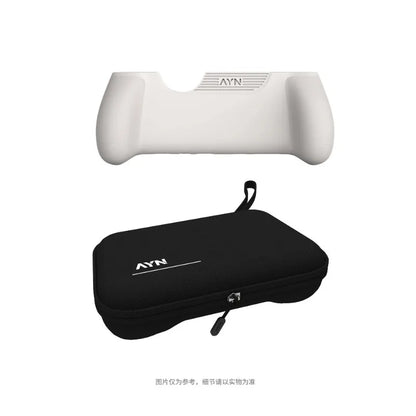 Gaming Accessories Dual Screen Flip Up Handheld Device Protective Case Storage Bag Lanyard Soft Bag Grip for AYN THOR