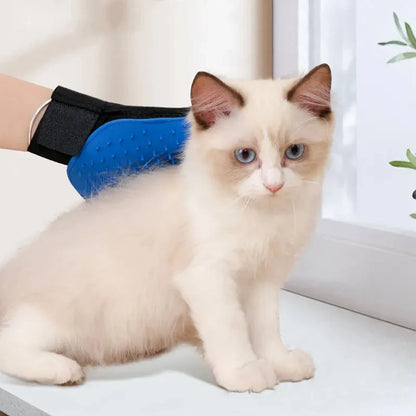 Popular Pet Grooming Glove Cats/Dogs Brush Pet Grooming Brush Bath Cleaning Glove Pet Hair Removal Deshedding Brush Glove