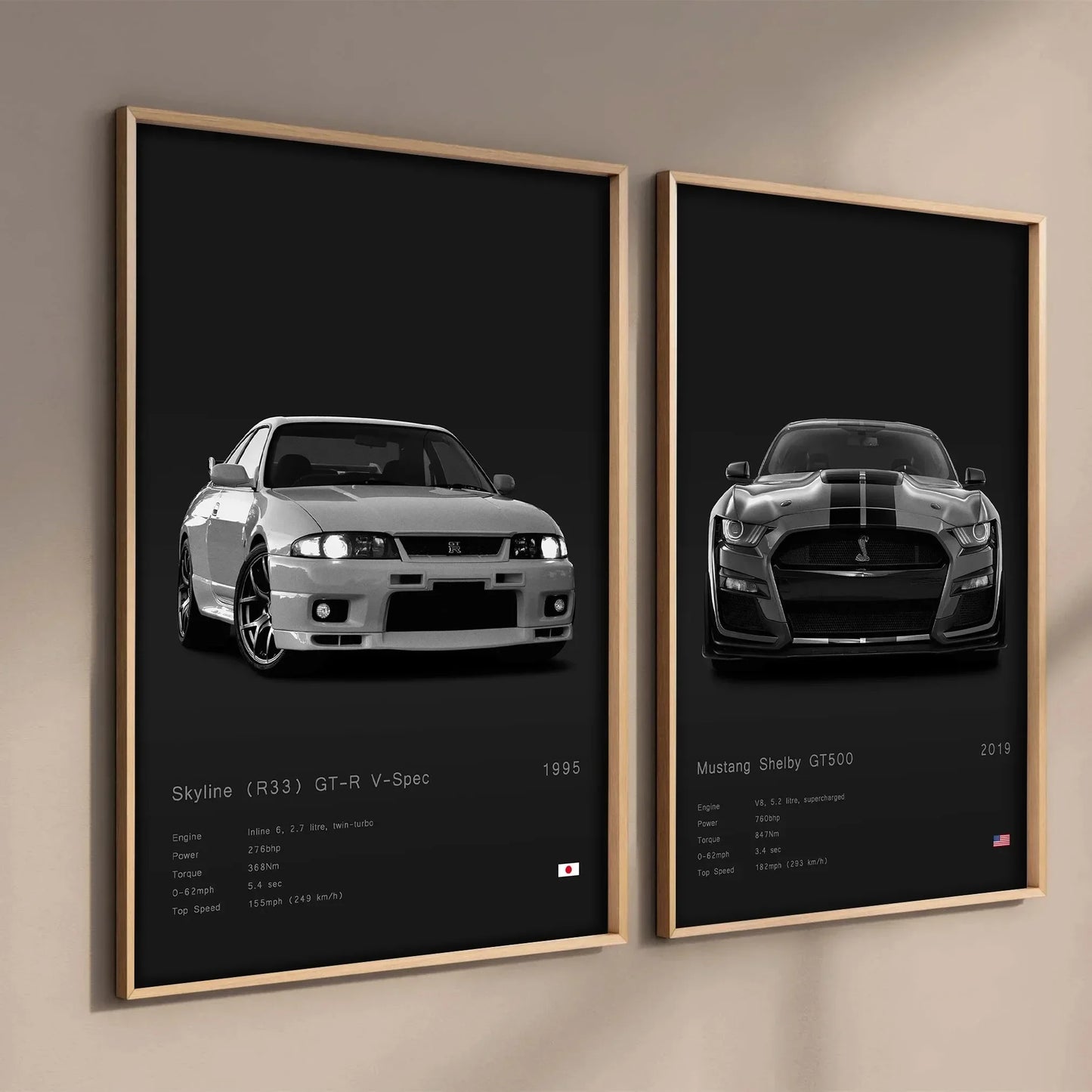 Modern Design Home Decoration Classic Popular Car Brand Motorsport Supercar Canvas Painting Wall Art Aesthetic Room Decor Poster