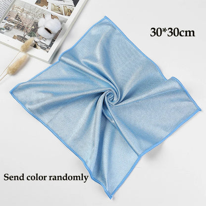 Car Glass Cleaning Tools Towel Chiffon Microfibres Voiture Absorbent Cloth Auto Glass Cleaning Towels Wash Car Cleaning Gadget