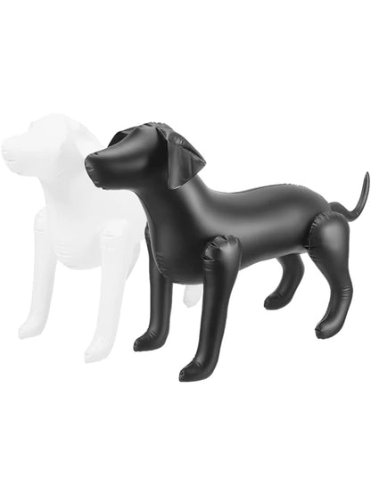 Inflatable Dog Mannequin Pet Clothing Model Dog Mannequin Display Puppy Dress Form Animal Mannequin