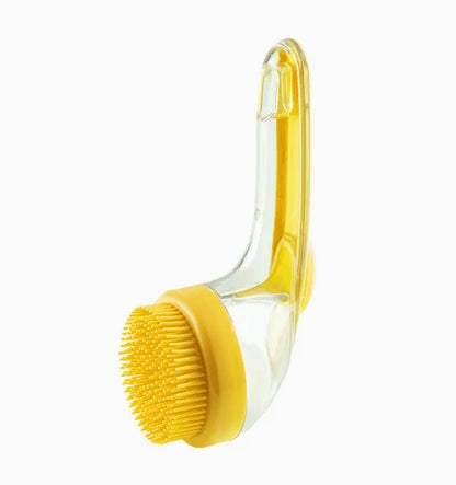 1PC Pet dog bath brush long handle massage brush grooming device for cats and dogs, a special tool for washing dogs