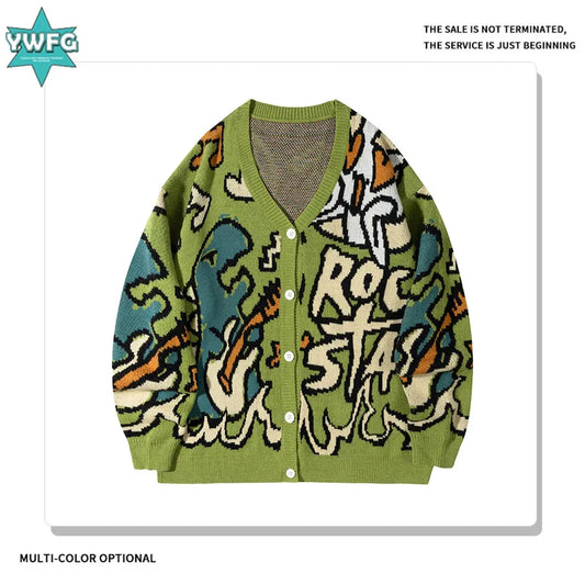 2025 New Style Men's Cashmere Knit Sweater, V-neck Sweater, High-Quality Long-Sleeved Knitted Sweater, Warm Pullover Shirt