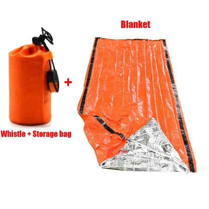 Emergency Sleeping Bag for Survival Gear and Supplies Life Bivy Sack Waterproof Mylar Emergency Blankets for Survival Kit