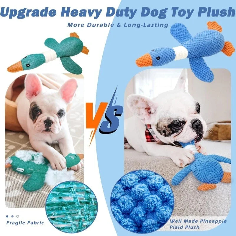 Interactive Plush Toy for Cats and Dogs, Aggressive Chewing, Squeak Doll,,Cats Dogs Interactive Plush Doll Pet Products.Labubo.