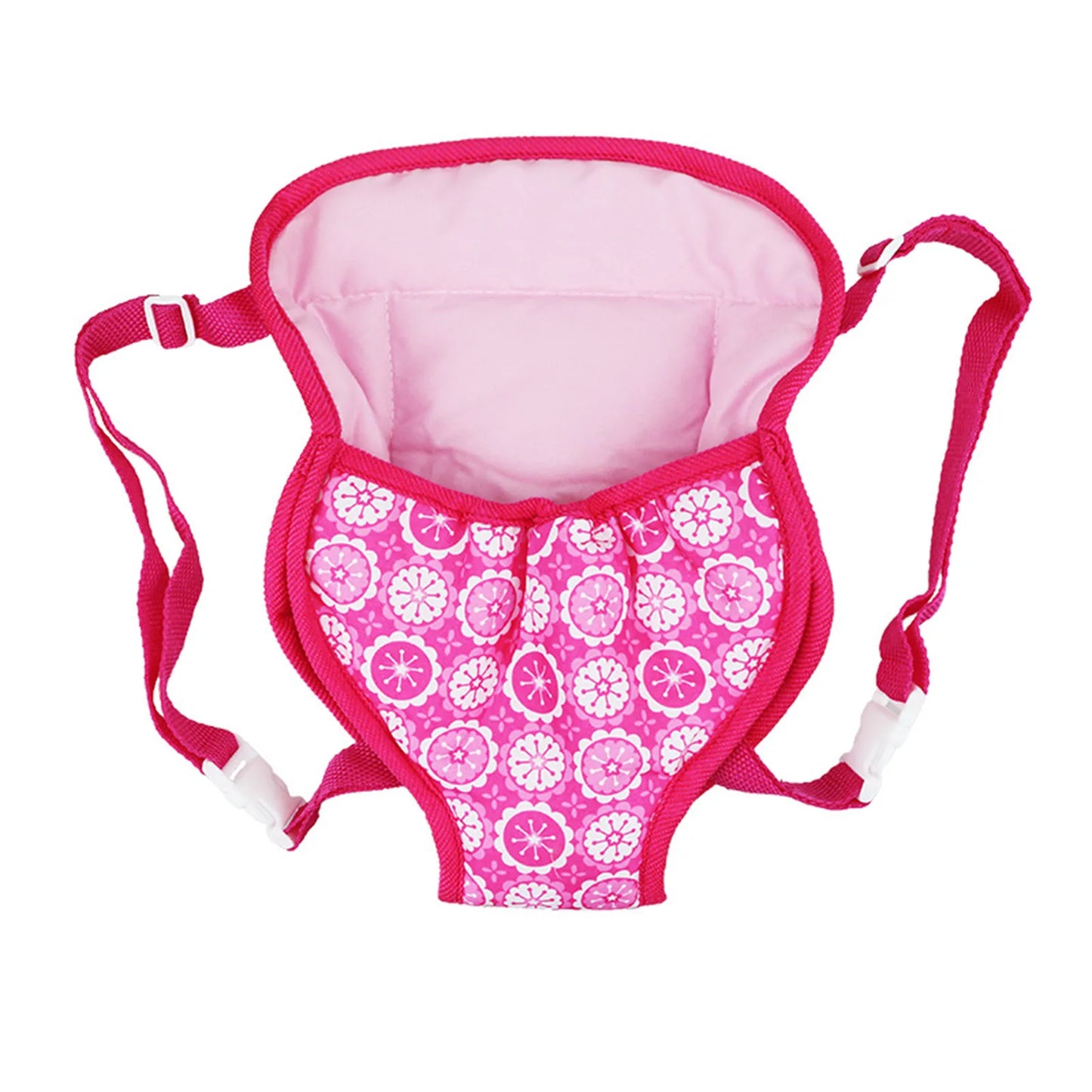 Dolls Out Going Carry Bag Sleeping Bag Doll Accessory for 43cm Baby New Born Doll Fits 15 To 18 Inch Doll Backpack Bag