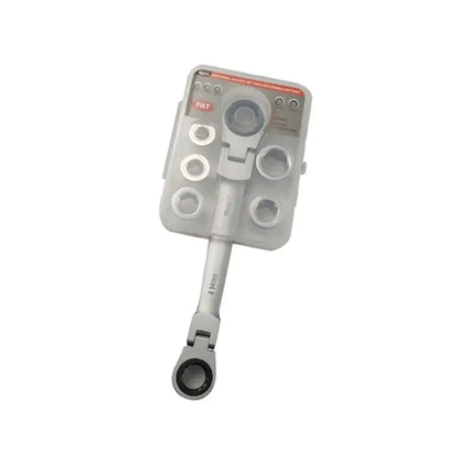 652F Stable Double Head Ratcheting Wrench With Quick Releases Mechanism For Easy Use