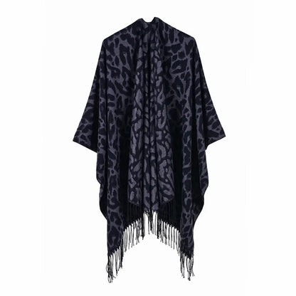 Winter Fashion Poncho Women Capes Scarf Imitation Cashmere Ladies Scarves Warm Shawls Wraps Woman Ponchos Bufanda Mujer Foulard