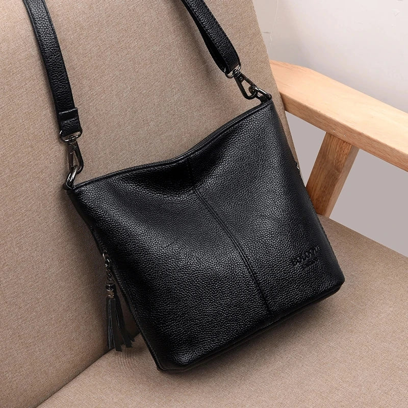 Soft Leather Hand Crossbody Bags for Women 2023 New Luxury Handbags Women Casual Shoulder Bag Designer Tote Bag bolsa feminina