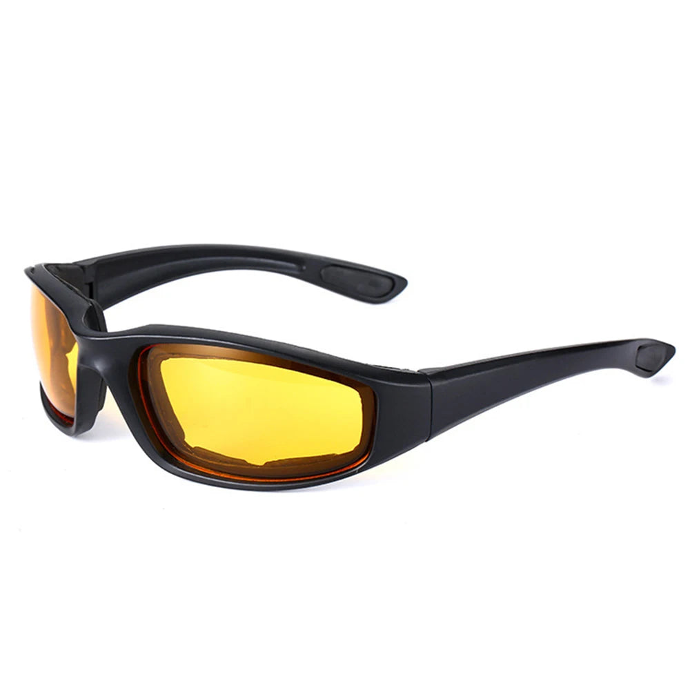 Outdoor UV Protection Goggles Padded Goggles Anti-UV Unisex Sports Sunglasses Eyewear Motorcycle Riding Glasses for Adventurers