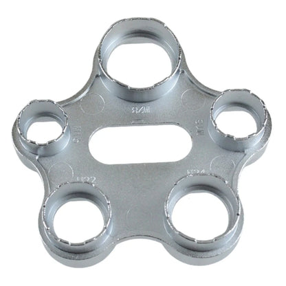 6in1 Wrench Faucet Aerator Disassembly Wrench Water Flows Adjusting Faucet Bubbler Wrench Plumber Wrench