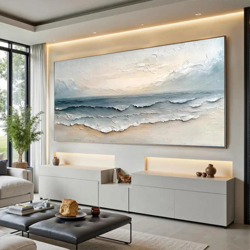 1pc Frameless Canvas Painting  Abstract On Canvas Image Scenery Of The Old Neighborhood Mural Top Wall Art Picture Decor Living