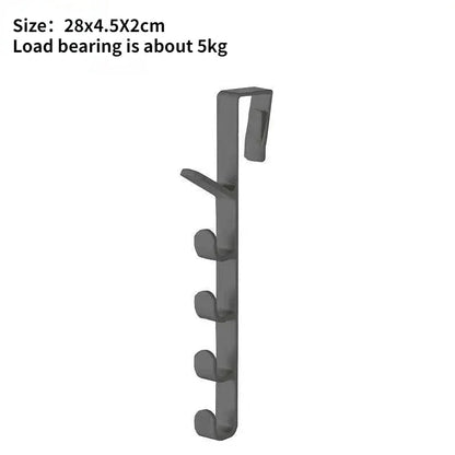 Door Hanger Wall Organizer Hook Bedroom Clothing Hook Holder Coat Hat Bag Rack Bathroom Kitchen Home Storage Organization