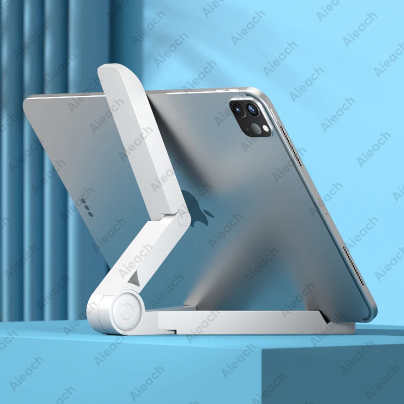 Portable Monitor Stand & Tablet Stand Holder Adjustable, Foldable, For 7 to 12 Inches Most Tablets, Kindle Fire and Smart Phones