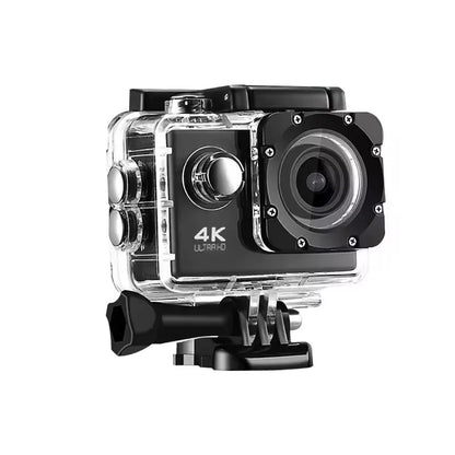  Action Camera 4K WiFi 2.0 Inch Touch Screen 140° Wide Angle Video Recording 30M Waterproof Bicycle Motorcycles Sports Cameras