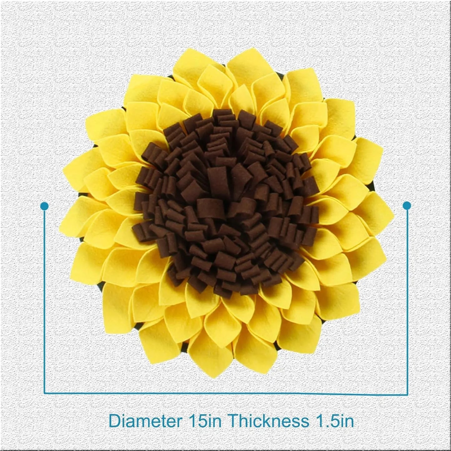 Dog Toys Snuffle Mat for Slow Feeding Puppy Sniffing Pad Smell Training Interactive Puzzle Toy Indoor Stress Relief Pet Supplies