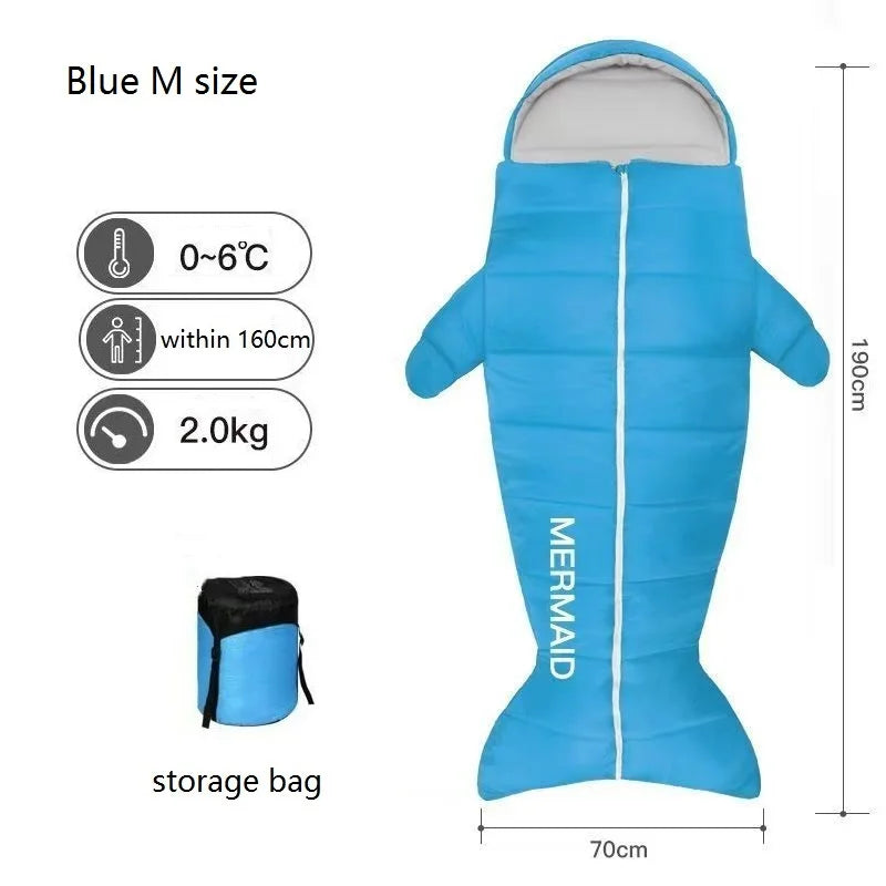 Ultralight Sleeping Bag Camping Sleeping Bag for Kids and Adults Sleeping Bag Camping Vacuum Bed Camping Accessories S/M/L size
