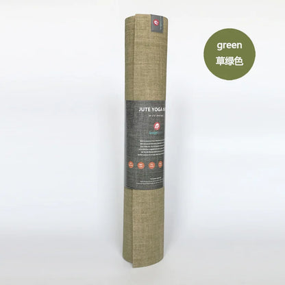 Natural jute yoga mat Eco-friendly natural jute yoga mat