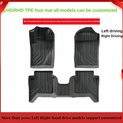 TPE Waterproof Car Floor Mats Custom Fit 2000+ Cars | LHD/RHD | Anti-Slip All-Weather Mats