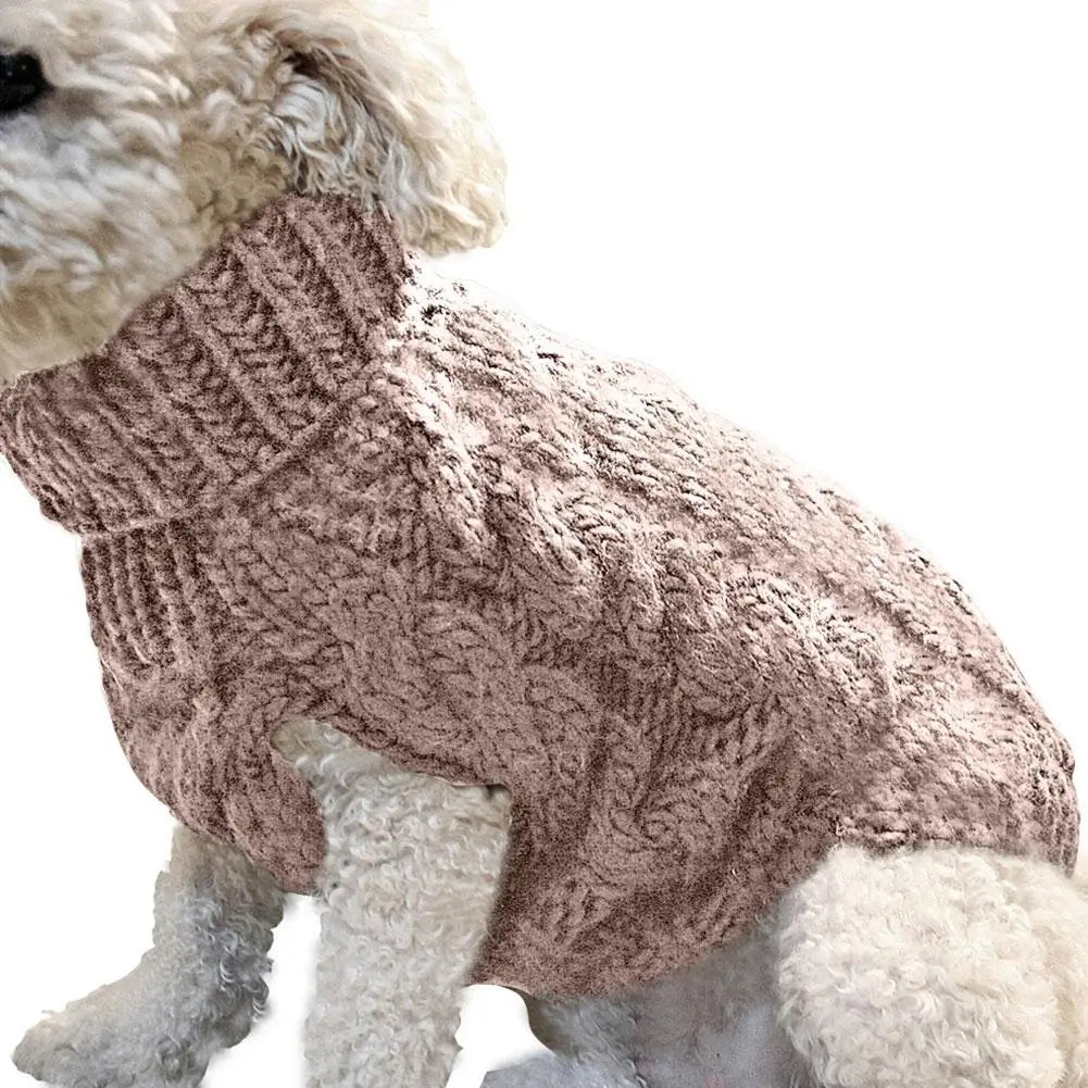 Pet Clothes Sweater Fashion Autumn Winter Warm Dog Sweater Knitted Coat Knitwear for Small Puppy Yorkshire Clothing