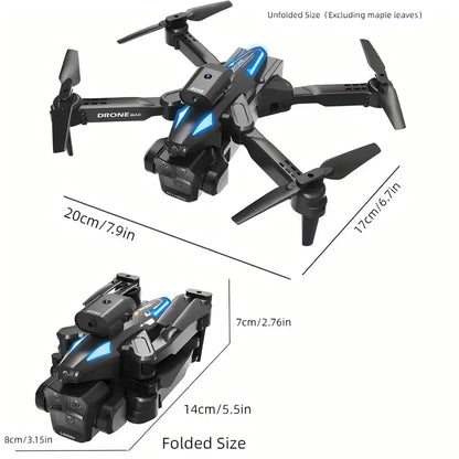 C10 Quadcopter Drone - 360° Infrared Obstacle Avoidance, Aerial Camera, Remote Control,  Perfect Gift，New Year/Thanksgiving Gift