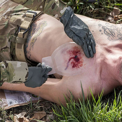 Outdoor Disposable Safety First Aid Supplies North American Rescue Hyfin Chest Seal Medical Chest Seal Vented