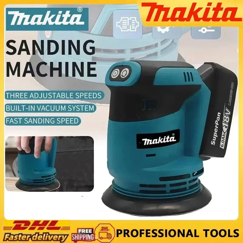 Makita Multi‑Model Cordless Power Tools: Polisher, Blower, Electric Caulk Gun, Work Light & Electric Reciprocating Saw 18V