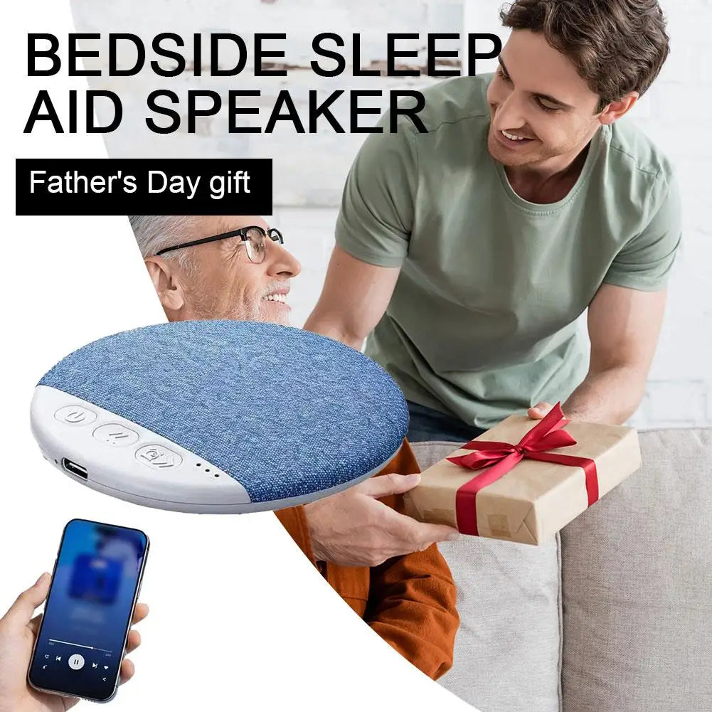 X3pro Pillow Speaker Bluetooth 5.4 Under Pillow Sound Machine - HiFi Stereo White Noise with 30/60/90 Min Timers for Bedroom