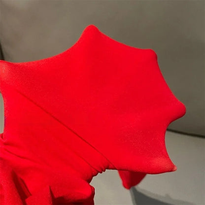 Red Pantyhose Female Retro Velvet Fall And Winter Bottoming Pants Outside Wearing Thin Natal Tight Shaping Bottoming Socks