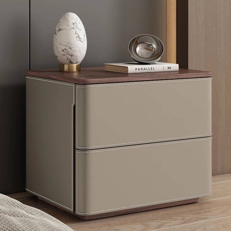Aesthetic Luxury Bedside Tables Italian Simple Space Saving Nightstands Luxury Delicacy Mesitas De Noche Bedroom Furniture