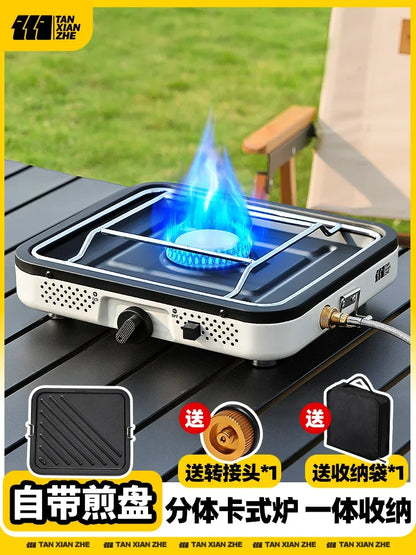 Portable Outdoor Gas Stove Detachable Camping Cooking Equipment New Tea Brewing Stove DAL