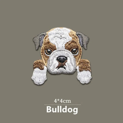 Cute Small Dog Baby's Clothes Patch Clothing Patches Applique Backpack Decoration