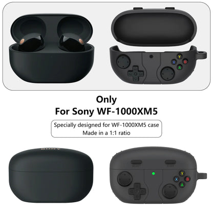 Protective Case For Sony WF-1000XM5 Comfortable Soft Silicone 3D Creativity Protection Cover For Sony WF 1000XM5 Case