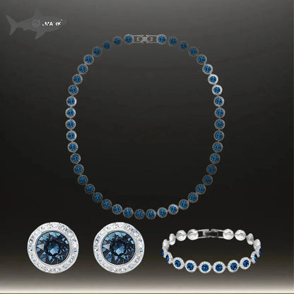 2026 EU high quality jewelry set exquisite luxury wedding jewelry simple and elegant jewelry set